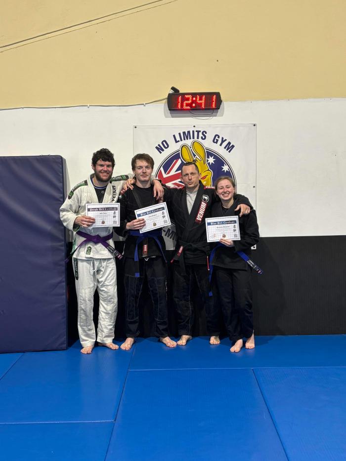 Purple belt · September 23, 2023 · Promoted by Mark Hayward
