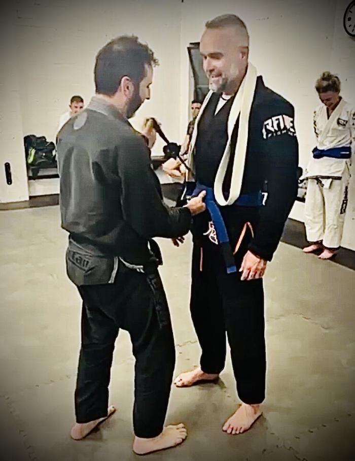 Blue belt promotion