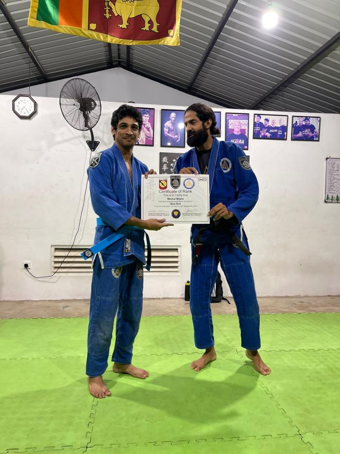 Blue belt · September 24, 2023 · Promoted by Arun Sharma