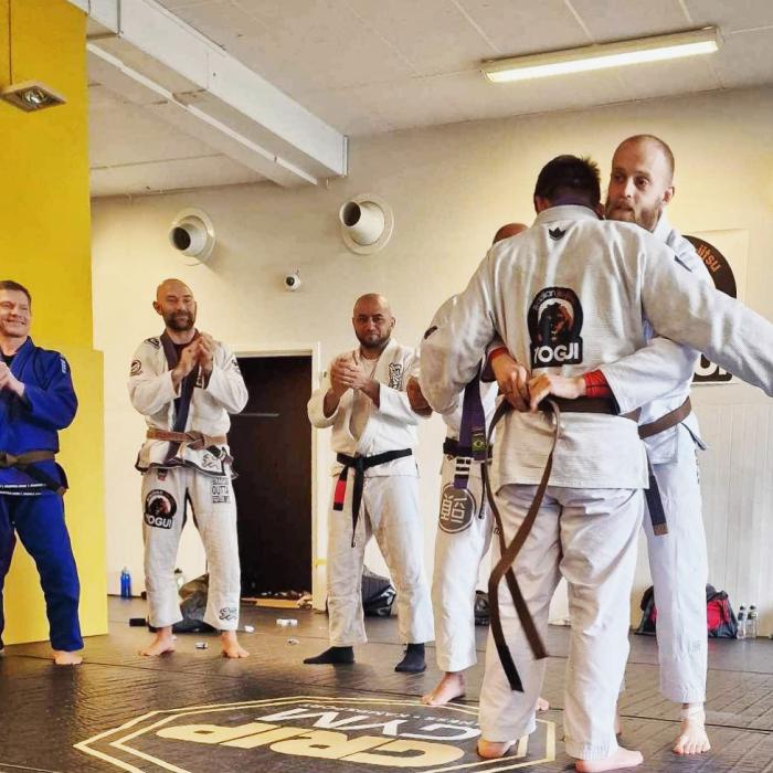 Brown belt promotion