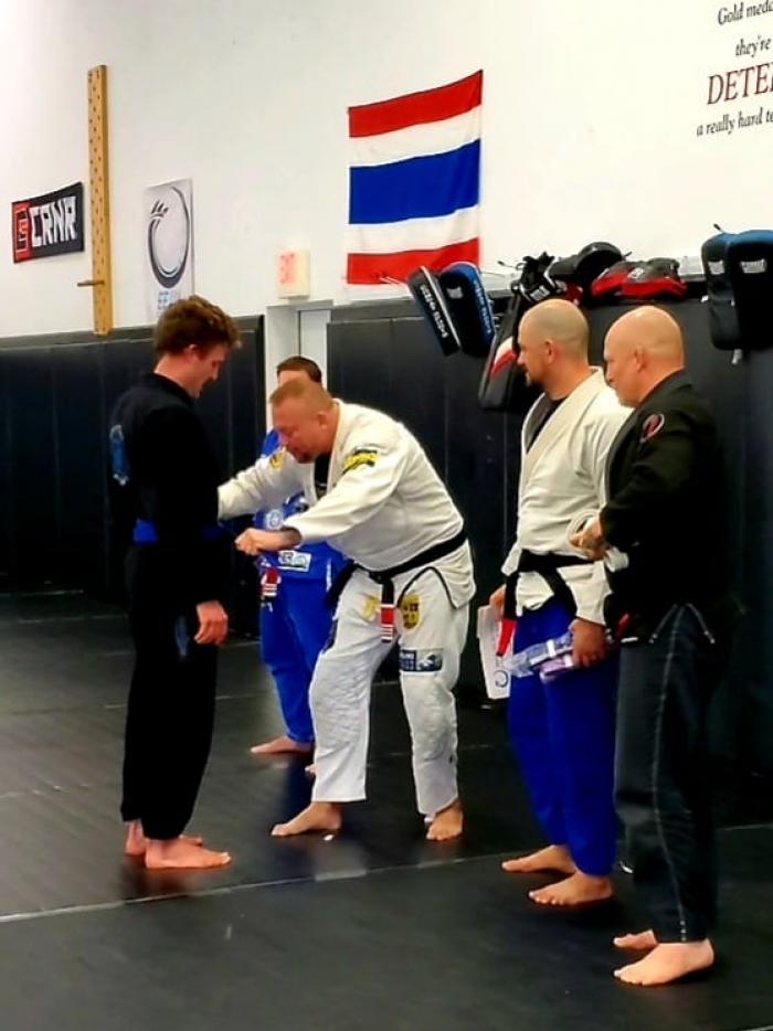 Blue belt · September 17, 2022 · Promoted by Ian Maland