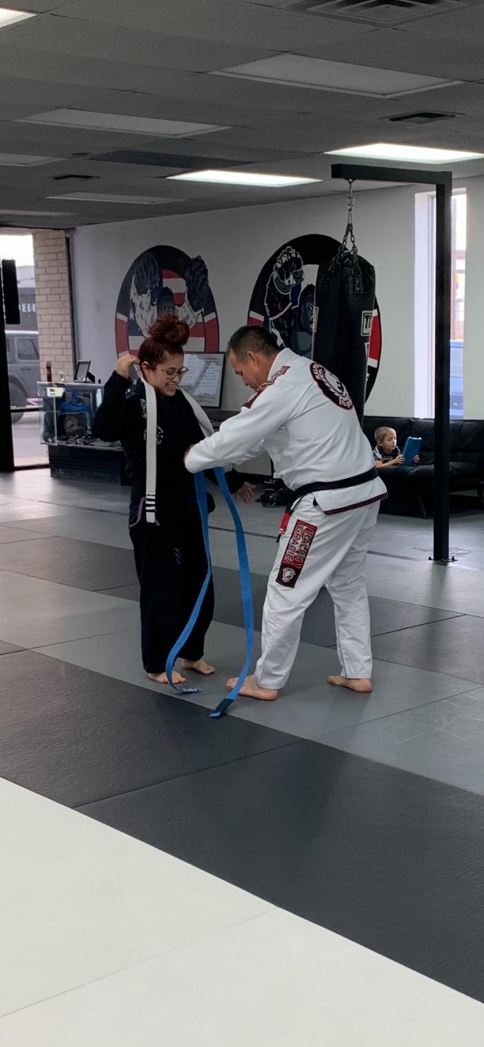 Blue belt · September 11, 2023 · Promoted by Christopher Gonzales