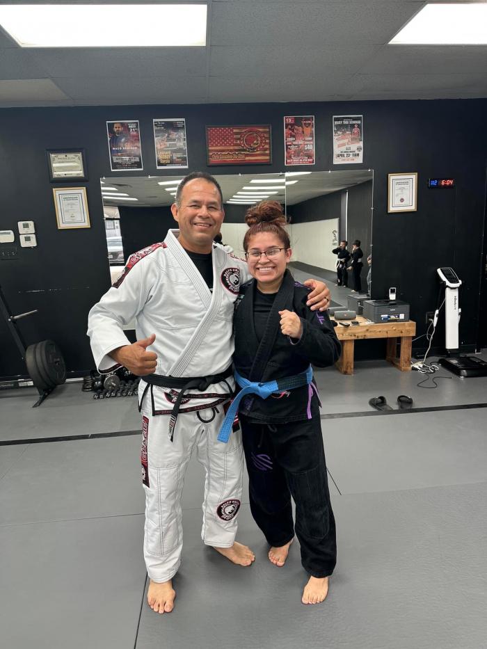 Blue belt · September 11, 2023 · Promoted by Christopher Gonzales