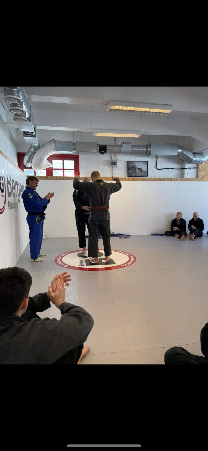 Brown belt · June 20, 2022 · Promoted by Eivind Windsrygg