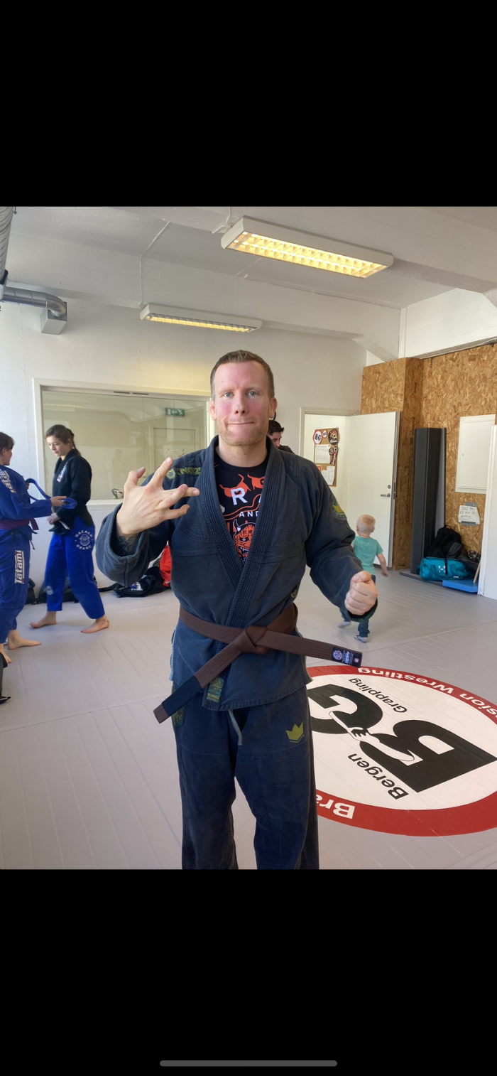 Brown belt · June 20, 2022 · Promoted by Eivind Windsrygg