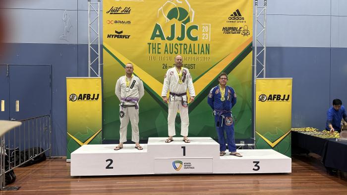Australian Jiu Jitsu Championship, Purple belt, Masters 3, ultra heavyweight