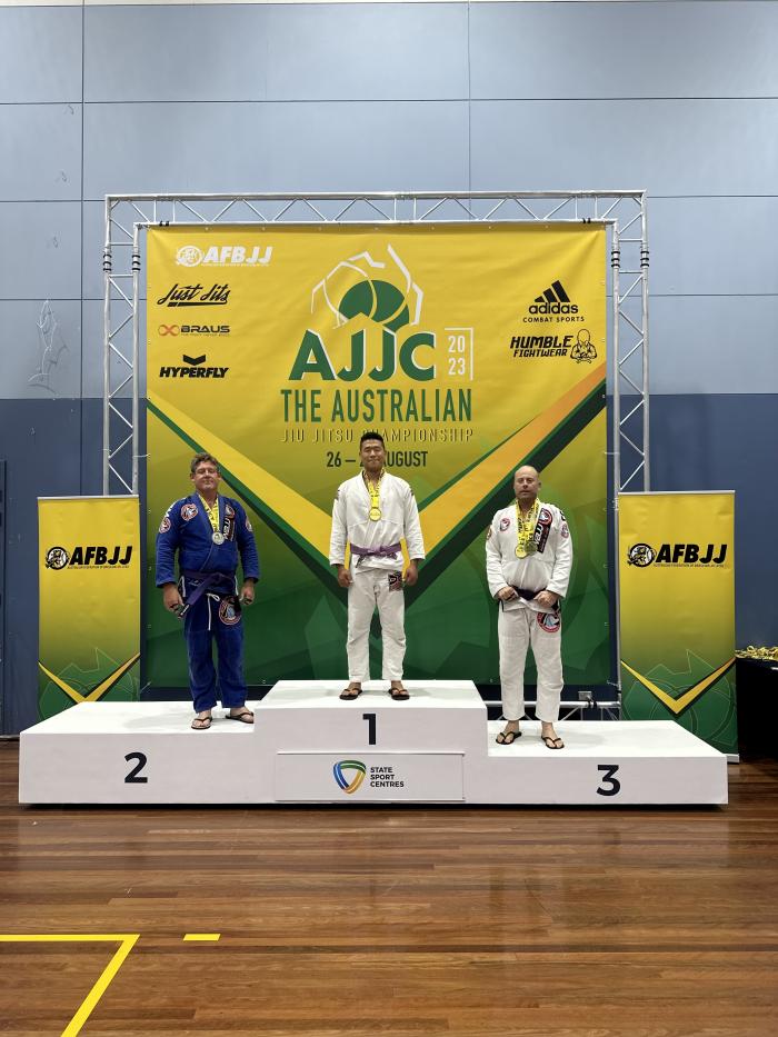 Australian Jiu Jitsu Championship, Purple belt, Masters 3, absolute division
