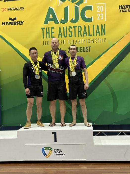 Australian Jiu Jitsu Championship, Purple belt, Masters 3, no-gi absolute division
