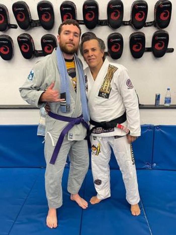 Purple belt · September 9, 2022 · Promoted by Israel Gomes