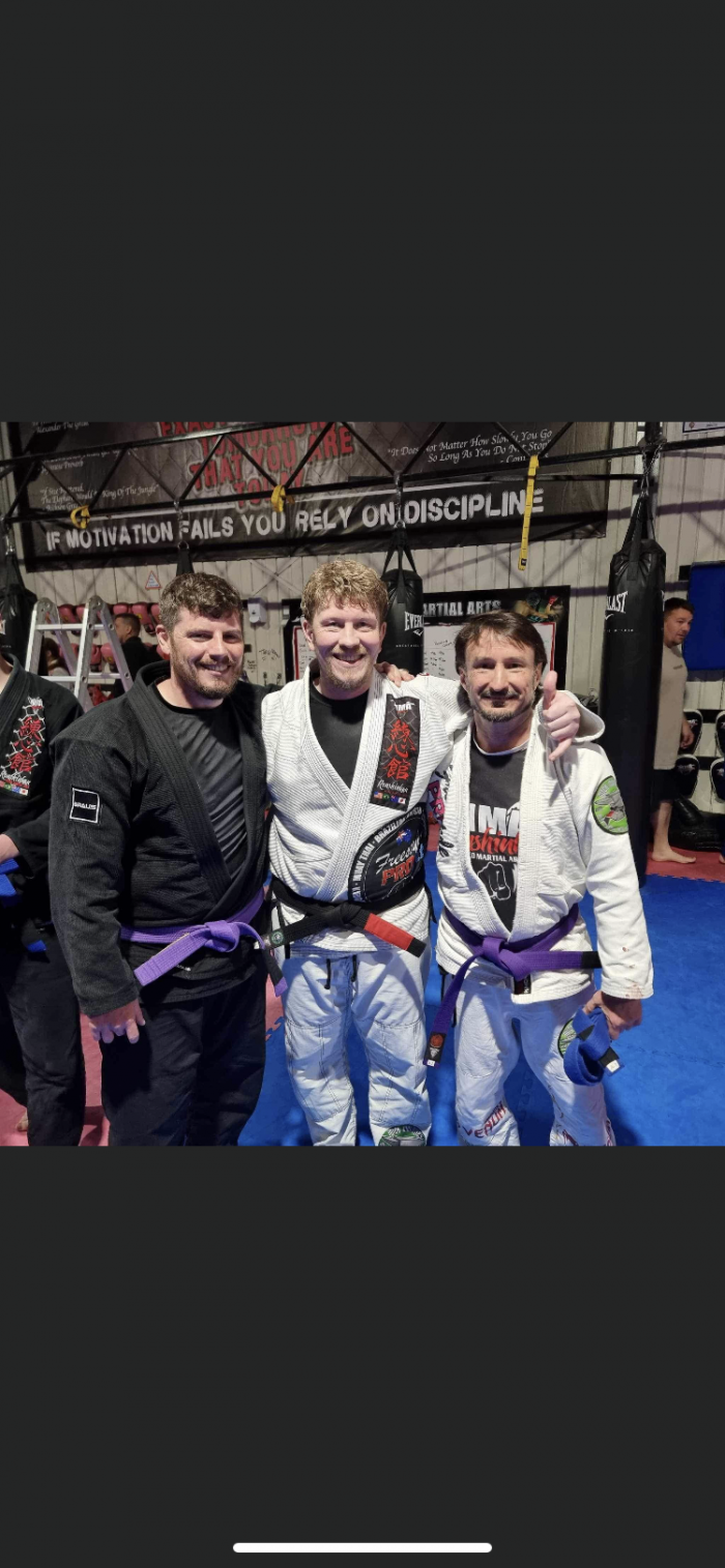 Purple belt · September 16, 2023 · Promoted by Olavo Abreu