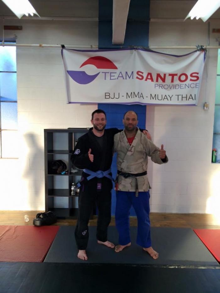 Blue belt · June 24, 2015 · Promoted by Mat Santos