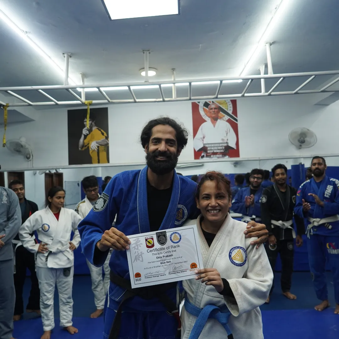 Blue belt · September 17, 2023 · Promoted by Arun Sharma