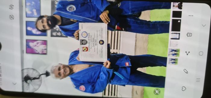 Blue belt · September 24, 2023 · Promoted by Arun Sharma