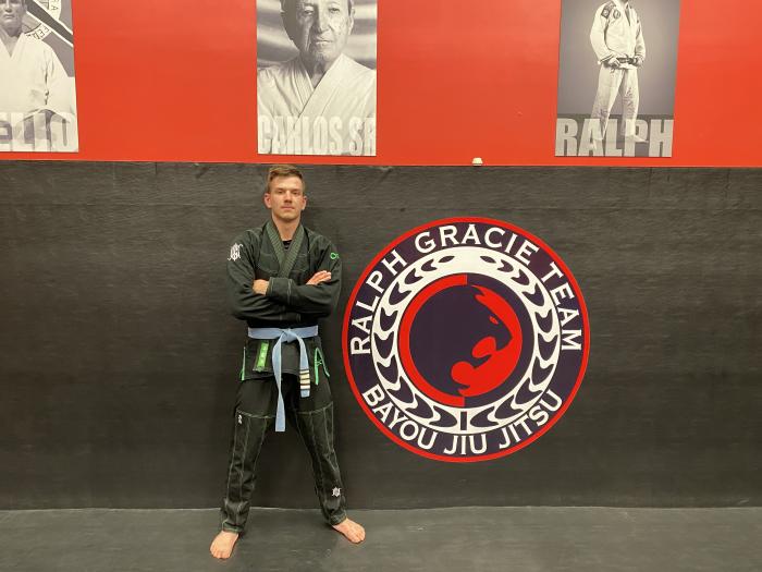 Blue belt · December 2, 2017 · Promoted by Kevin Bellard
