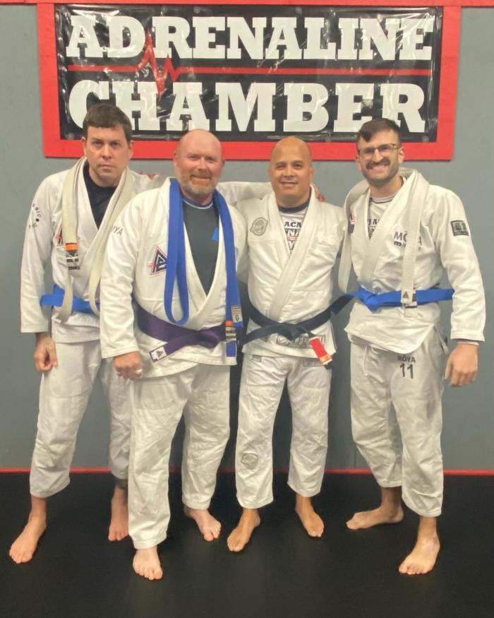 Blue belt · October 2, 2023 · Promoted by Anthony Cruz