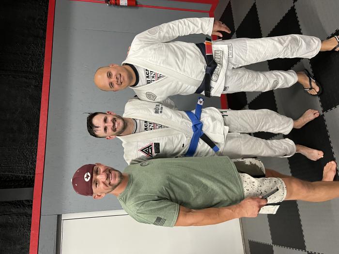 Blue belt · October 2, 2023 · Promoted by Anthony Cruz