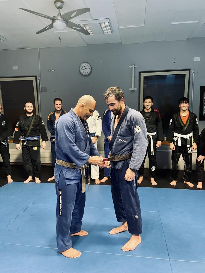 Black belt 1st degree · October 2, 2023 · Promoted by Dom Ciccarino