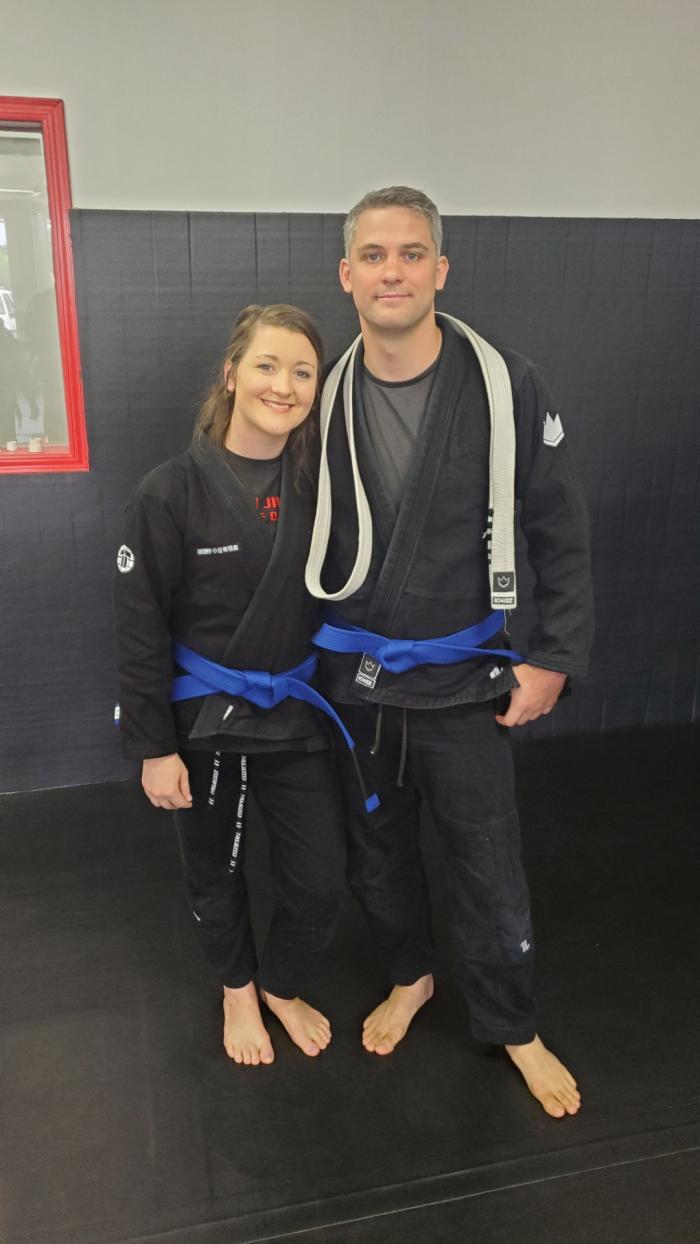 Blue belt · May 7, 2022 · Promoted by Kevin Bellard