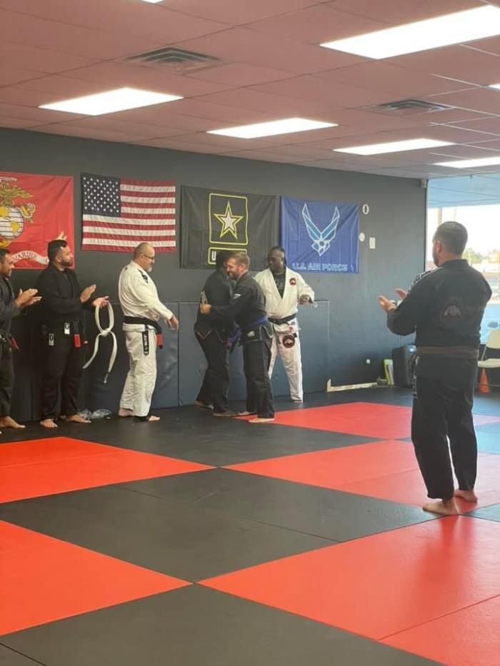 Blue belt · September 28, 2023 · Promoted by Dayvon  McCarrell