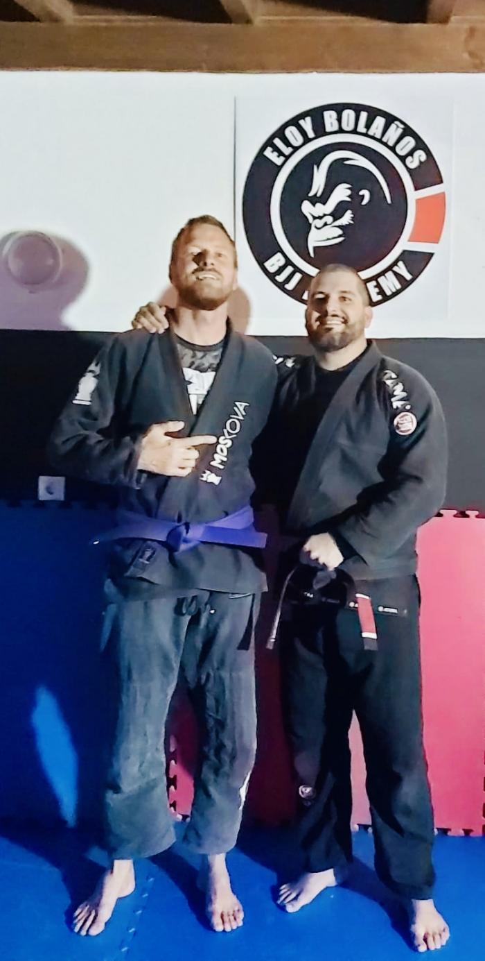 Purple belt · December 28, 2021 · Promoted by Eloy
