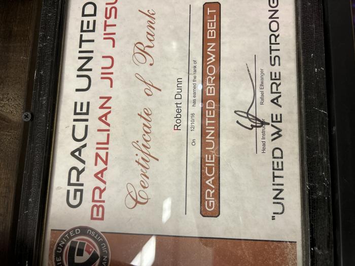 Brown belt · December 10, 2016 · Promoted by Rafael Ellwanger