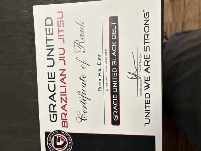 Black belt · November 14, 2020 · Promoted by Rafael Ellwanger