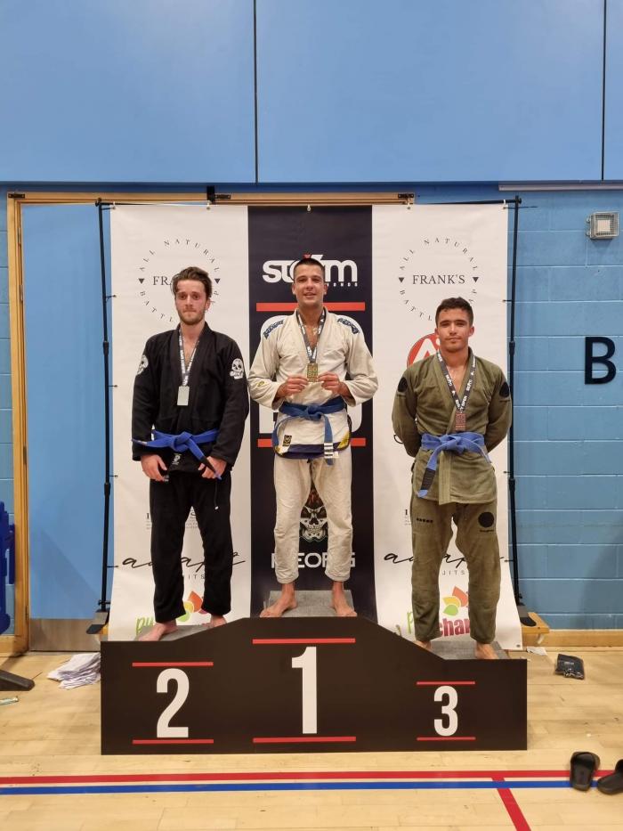 Blue belt · December 10, 2020 · Promoted by Colin howells