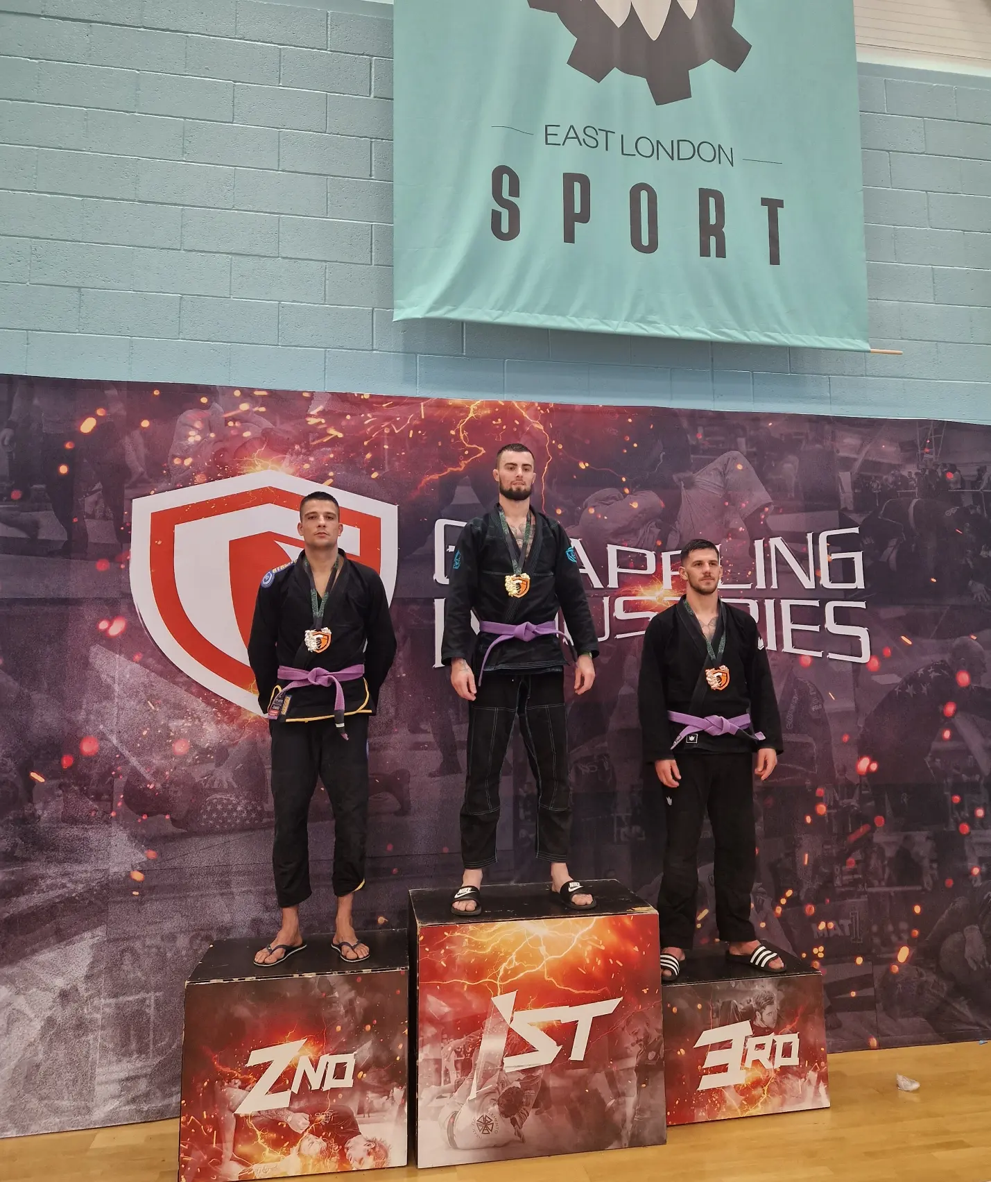 Purple belt · August 1, 2022 · Promoted by Colin howells