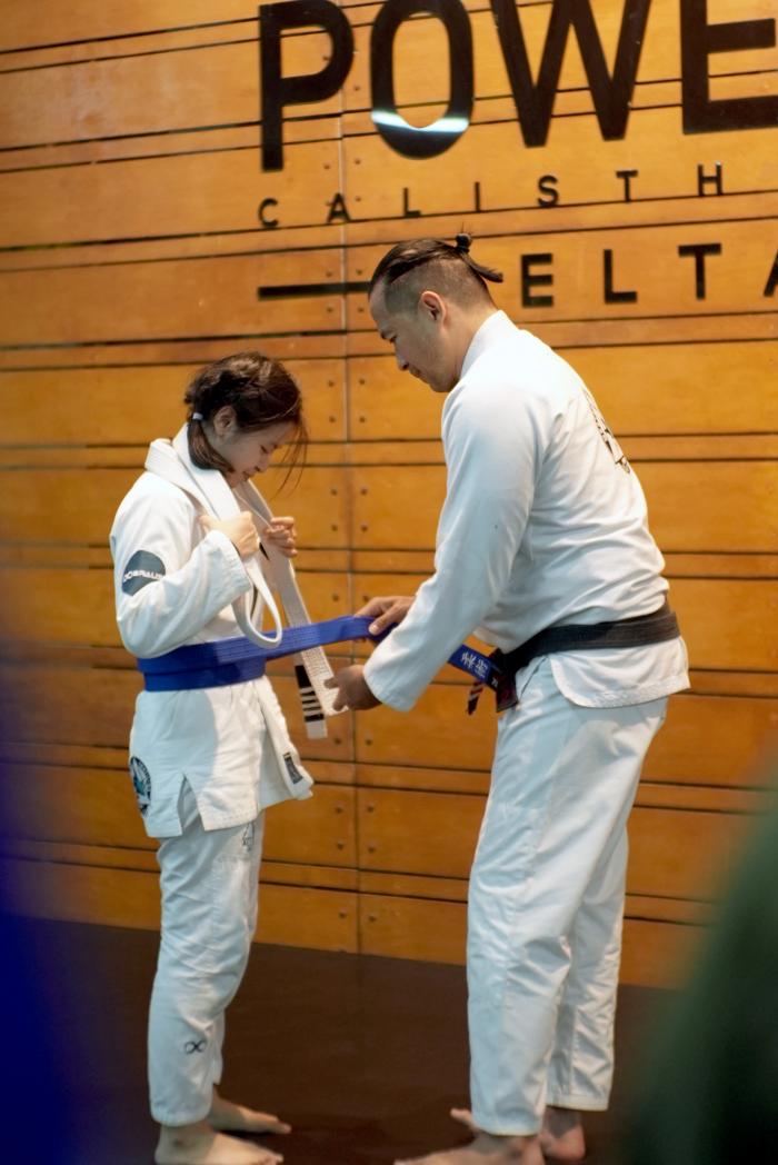 Blue belt · July 6, 2023 · Promoted by Deddy Wigraha