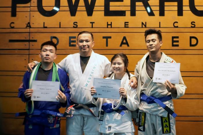 Blue belt · July 6, 2023 · Promoted by Deddy Wigraha