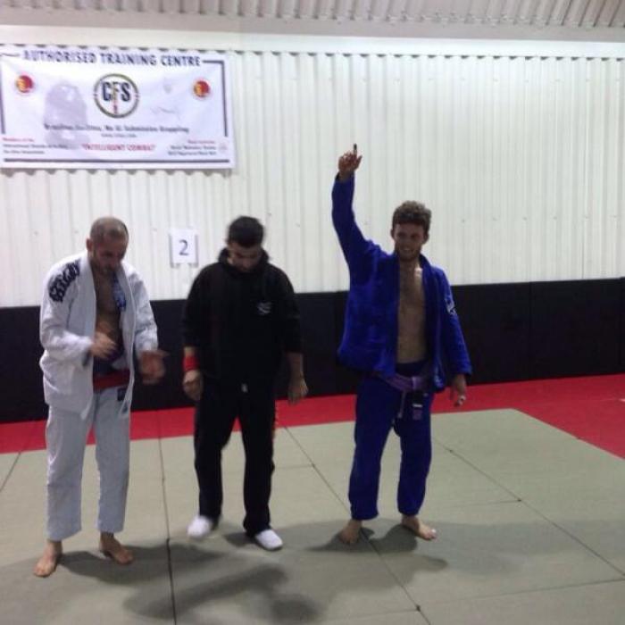 Purple belt · July 5, 2012 · Promoted by Colin Robinson