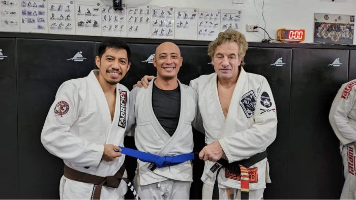 Blue belt · July 31, 2022 · Promoted by Professor Stephen Kamphuis 5th Deg Black Belt