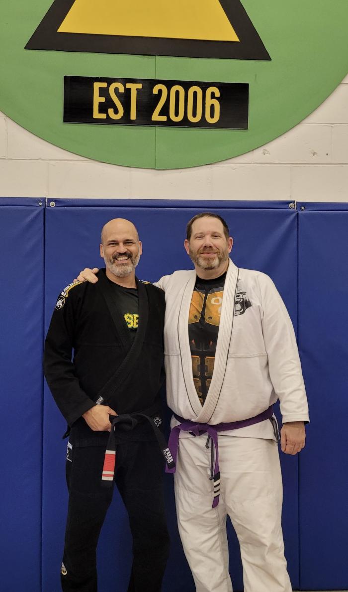 Purple belt · July 2, 2019 · Promoted by Kris Ratte