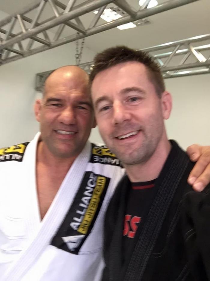 With Fabio at Alliance HQ in Sao Paulo