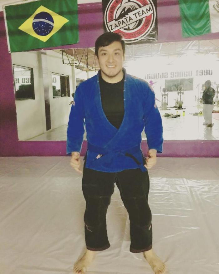 Blue belt · December 22, 2017 · Promoted by Roberto Zapata