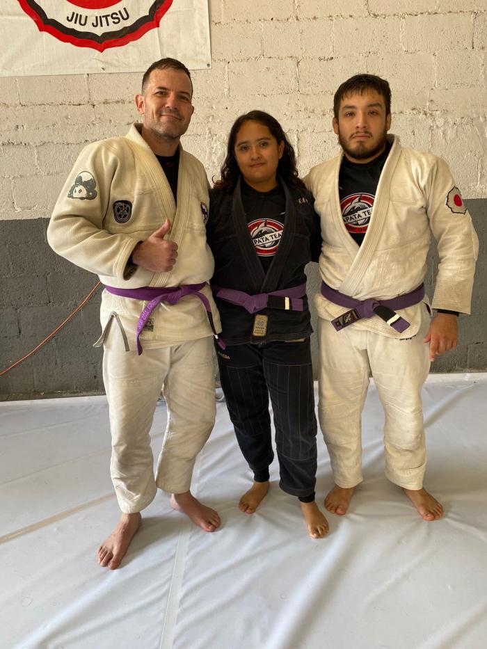 Purple belt · December 5, 2021 · Promoted by Roberto Zapata