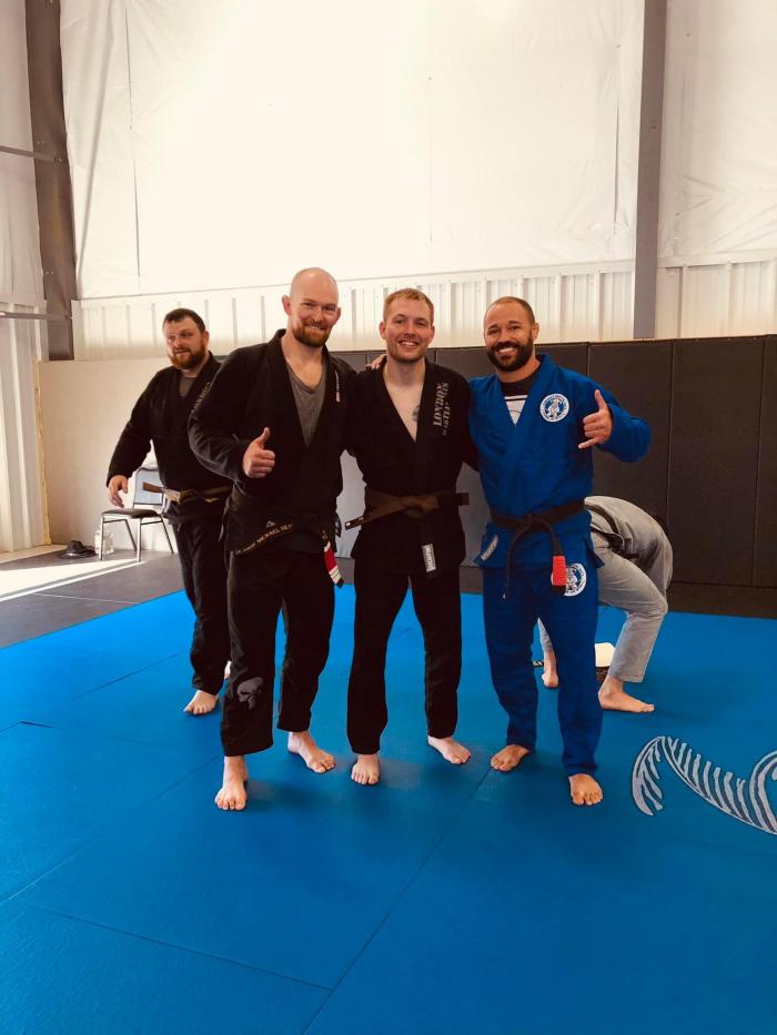 Brown belt · October 15, 2022 · Promoted by Prof. Michael Seals