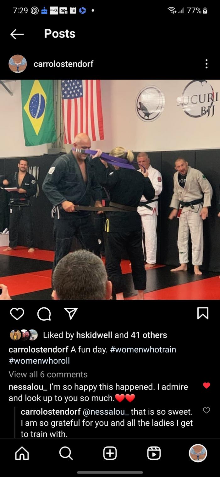Brown belt · December 7, 2019 · Promoted by Jeremy Arel