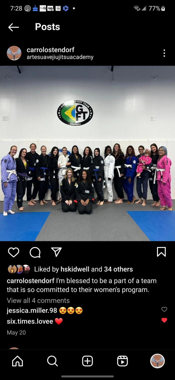Women's Class Arte Suave Jiu Jitsu Academy