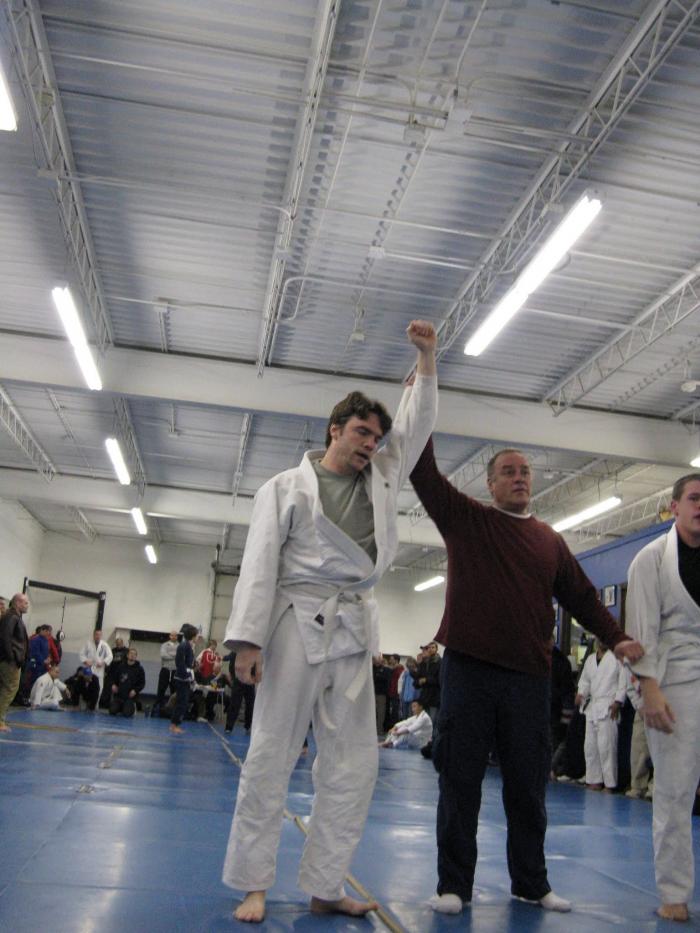 My very first tournament match at Minnesota Kali Group in 2010.