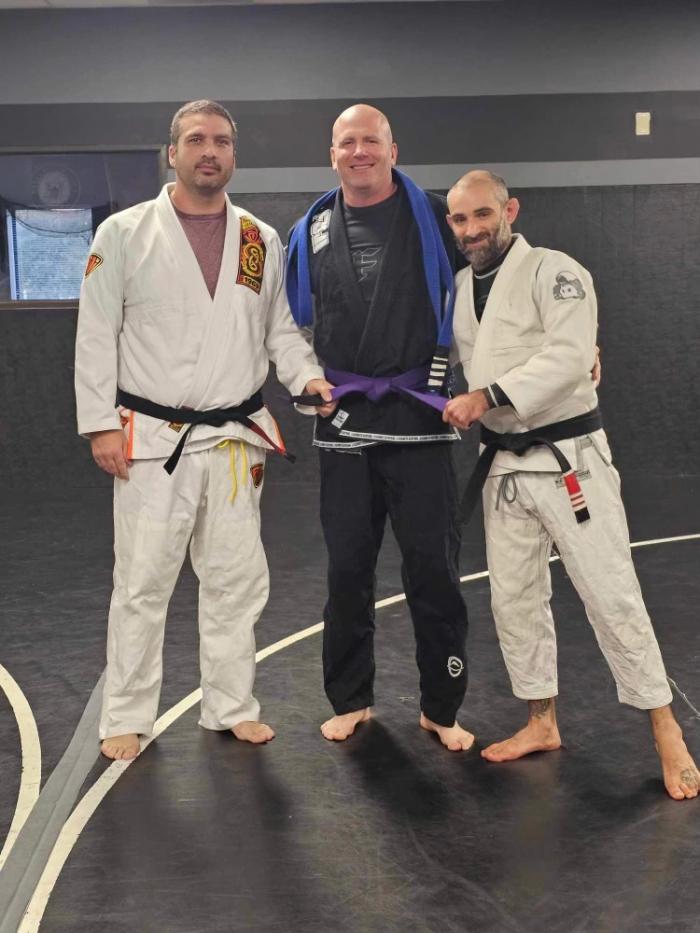 Purple belt · October 9, 2023 · Promoted by Tommy Costa