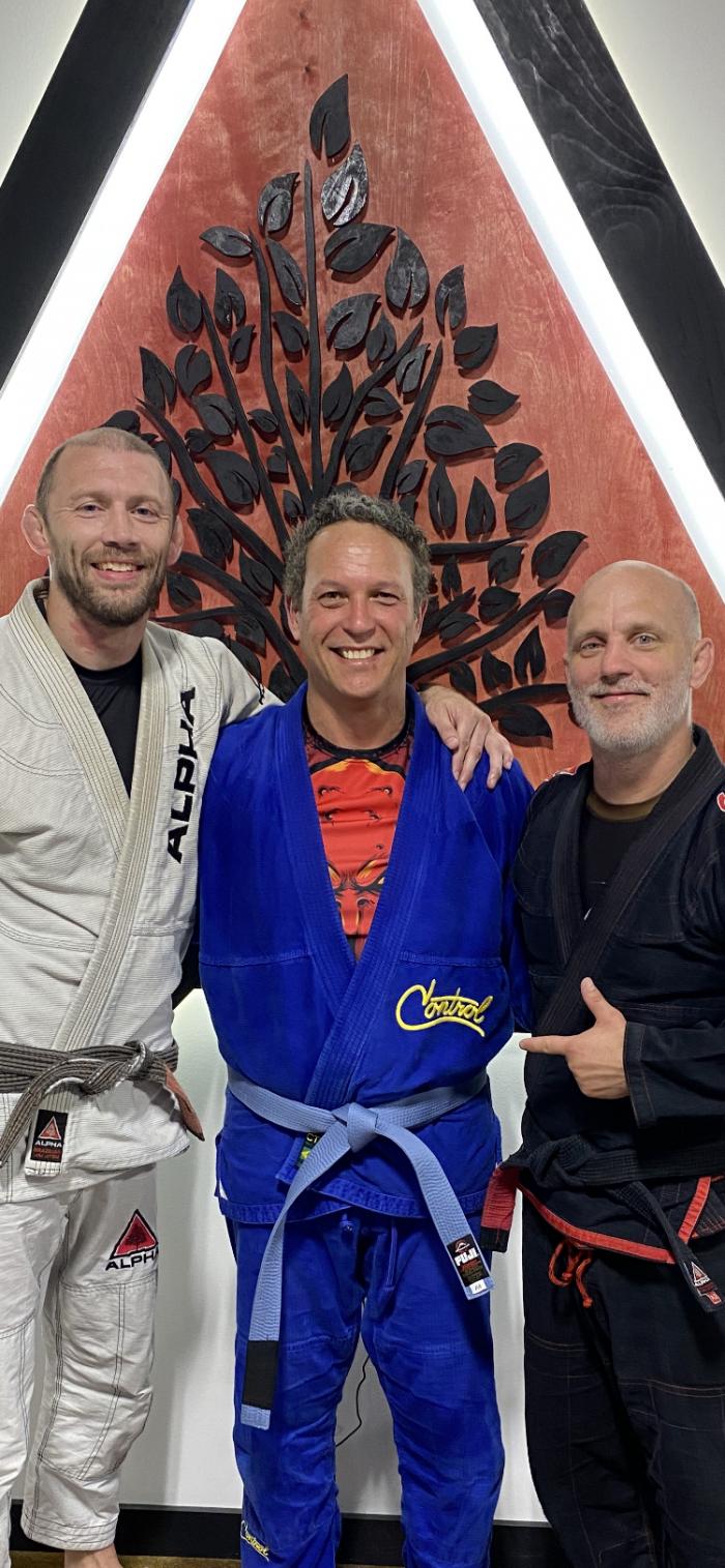 Blue belt · July 6, 2023 · Promoted by Garret "Vagem" Beck