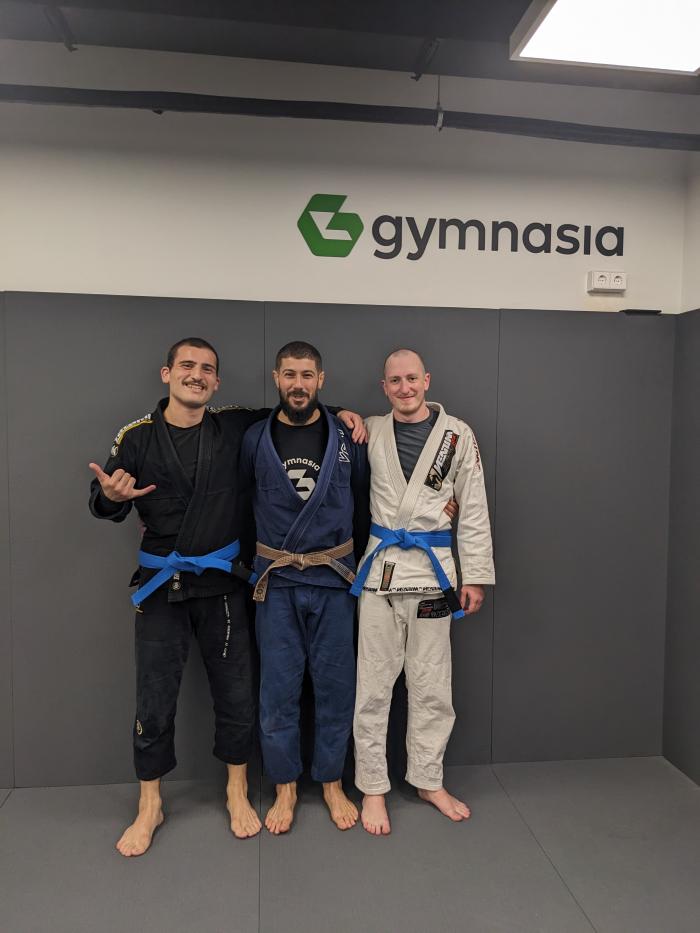 Blue belt · September 29, 2023 · Promoted by Nicholas Daniel