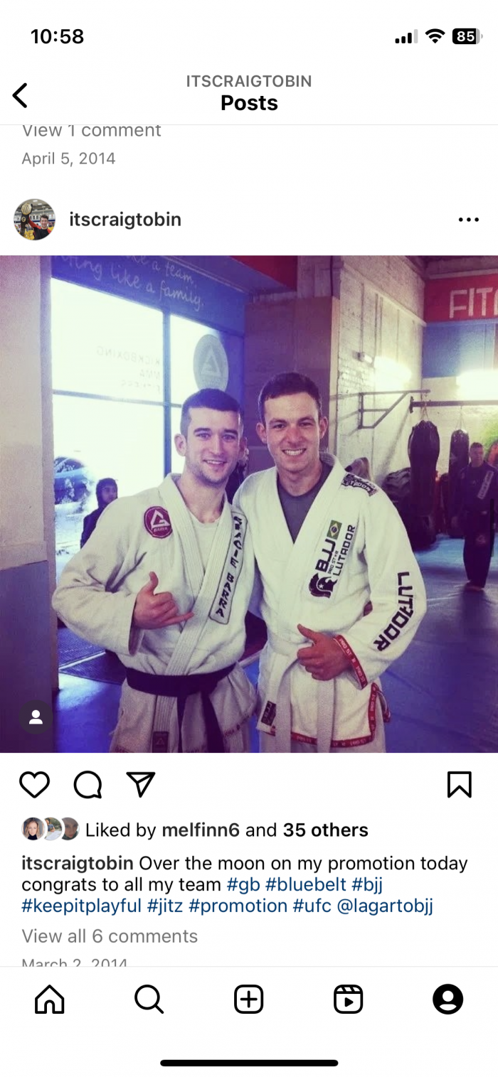 promoted to Blue Belt @ Gracie
