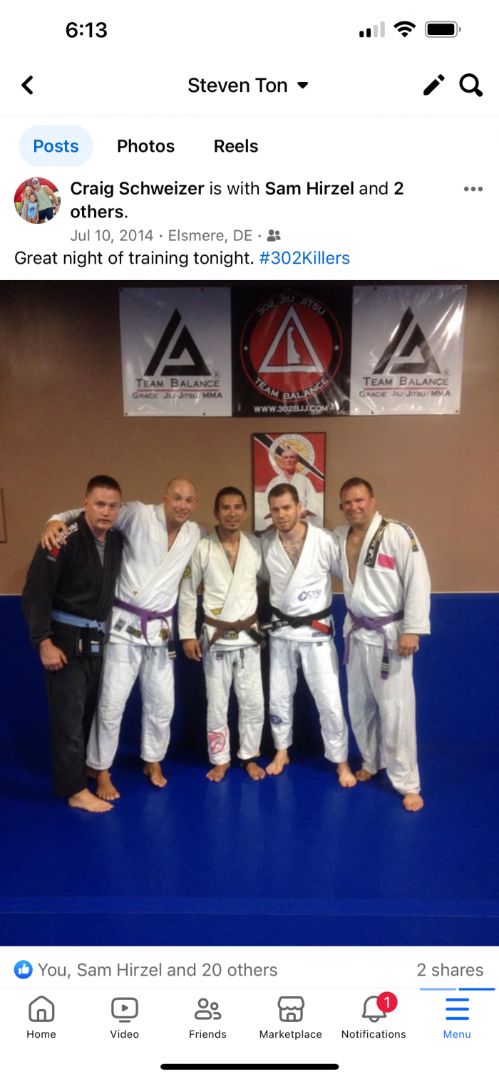 Brown belt · July 10, 2014 · Promoted by Jimmy Morrison