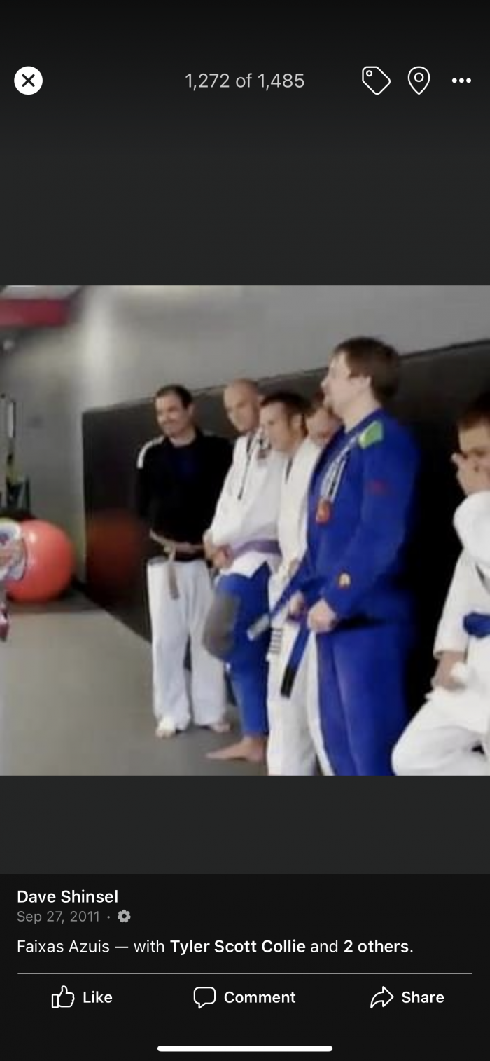 Blue belt · September 22, 2011 · Promoted by Jon Barnes
