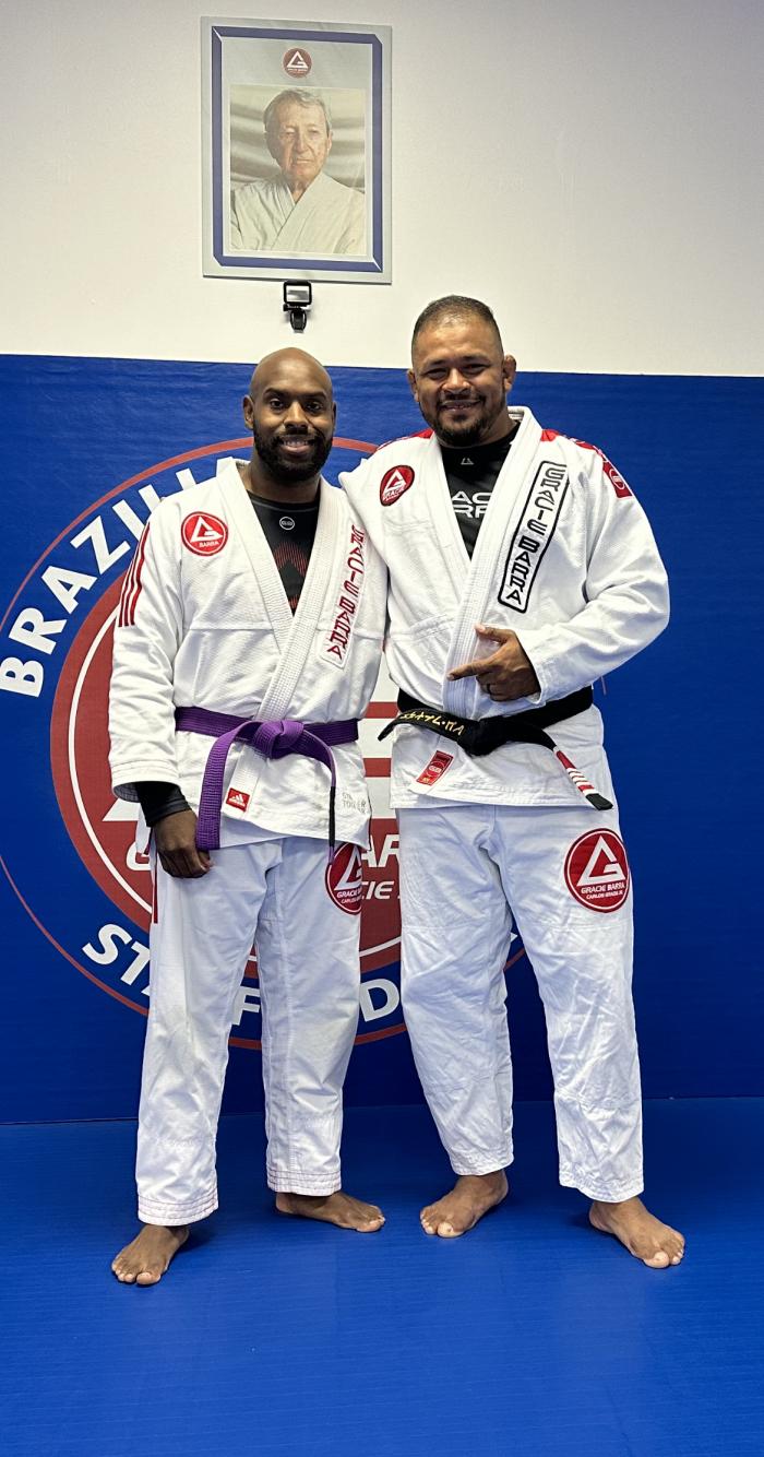 Purple belt · October 14, 2023 · Promoted by Thiago Reinaldo de Souza