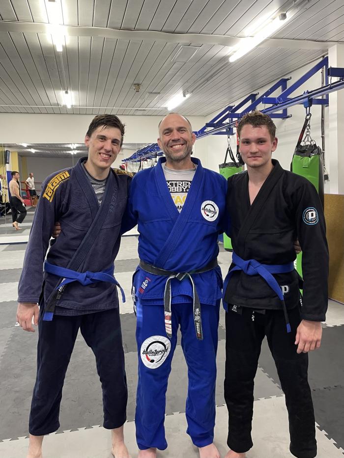 Blue belt · April 18, 2023 · Promoted by Robert Keňo