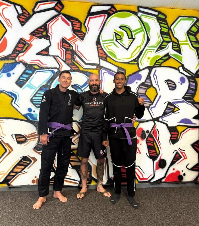 Purple belt · October 14, 2023 · Promoted by Roger Carpenter