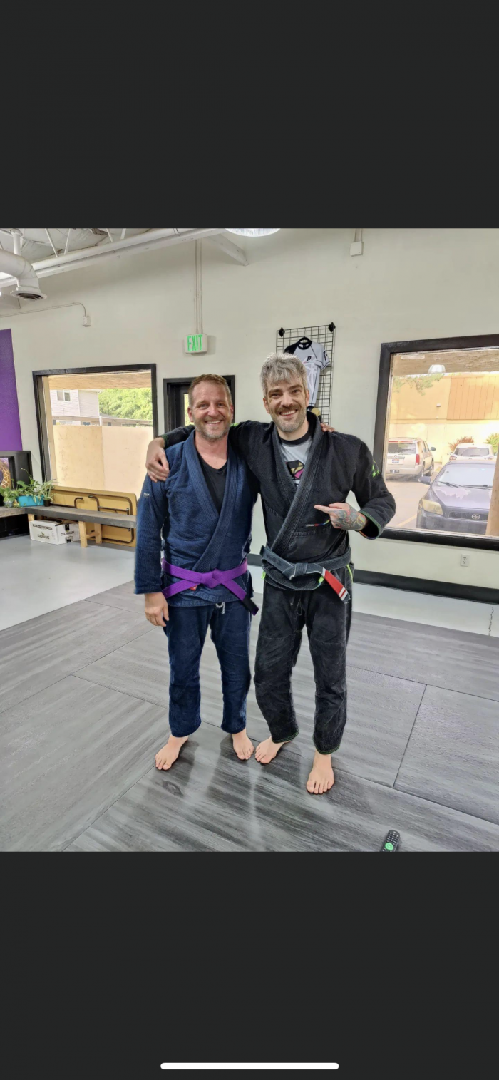Purple belt · August 13, 2022 · Promoted by Brad Bentley